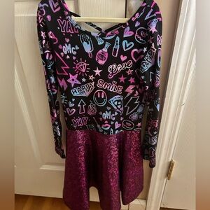 Pixielane girls long sleeve dress. Size 7